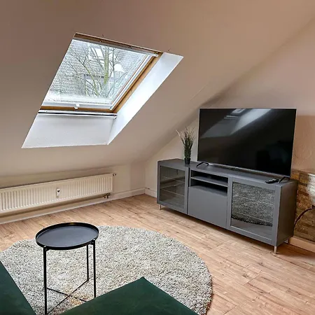 Fancy With 4k Tv For 3 People And 2 People Sleep Couch - Includes Kitchen Lejlighed *